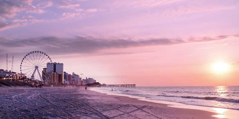 beach in SC