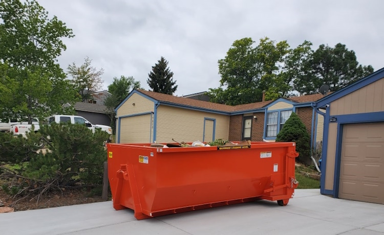 our residential dumpster