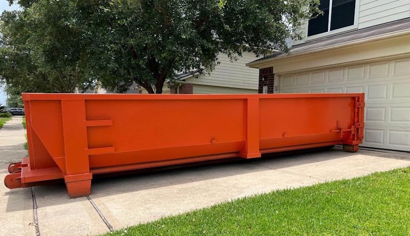 our residential dumpster